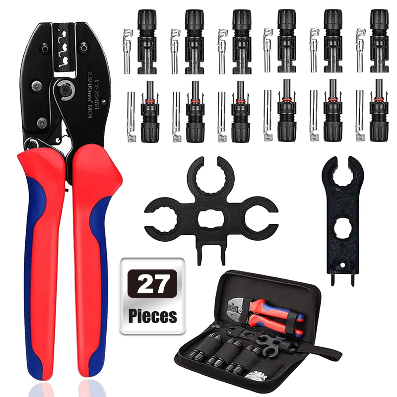 Mc4 Crimping Tool - Solar Crimping tang alat Kit untuk