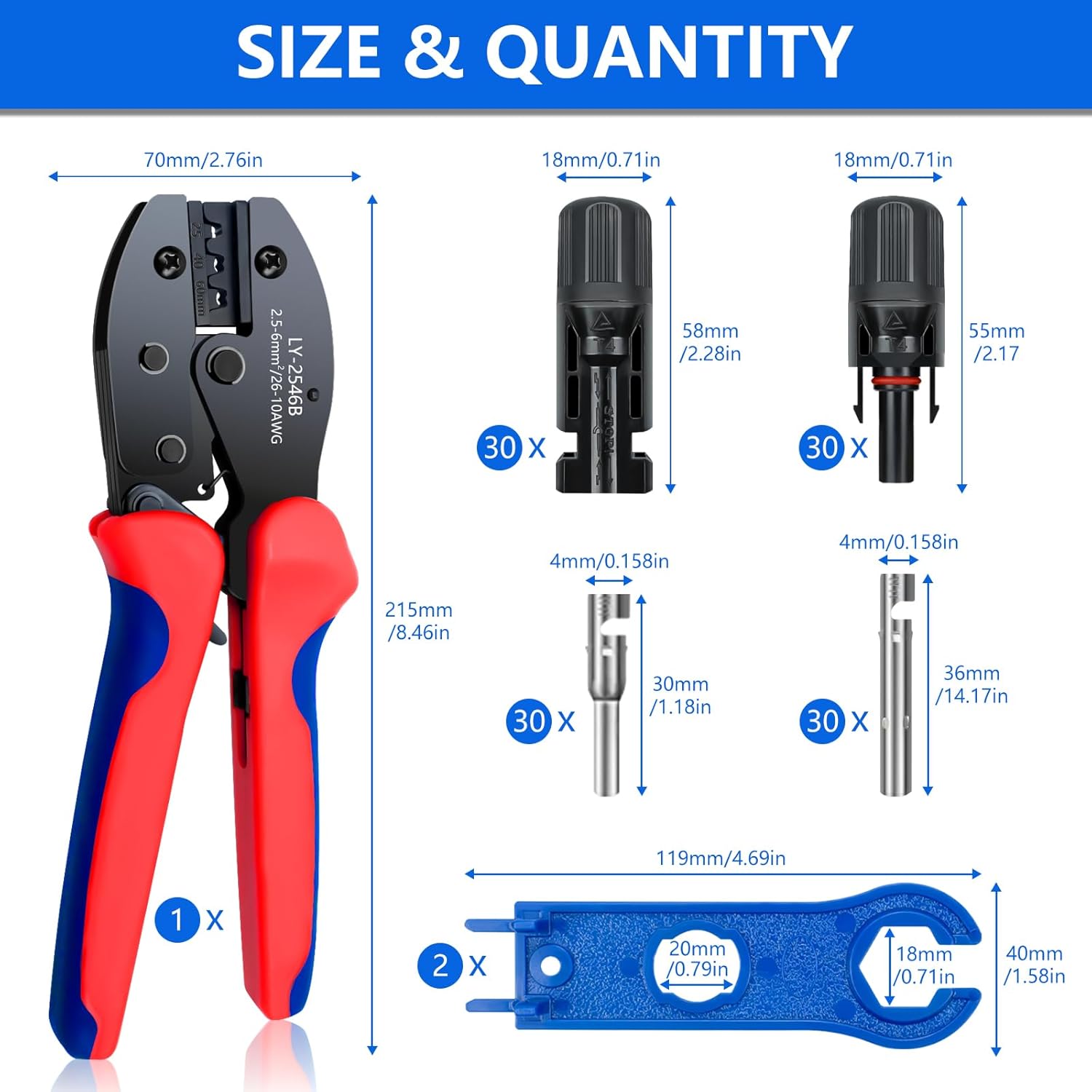 Renewable Energy Is - 60 Buah Kit Konektor Panel Surya