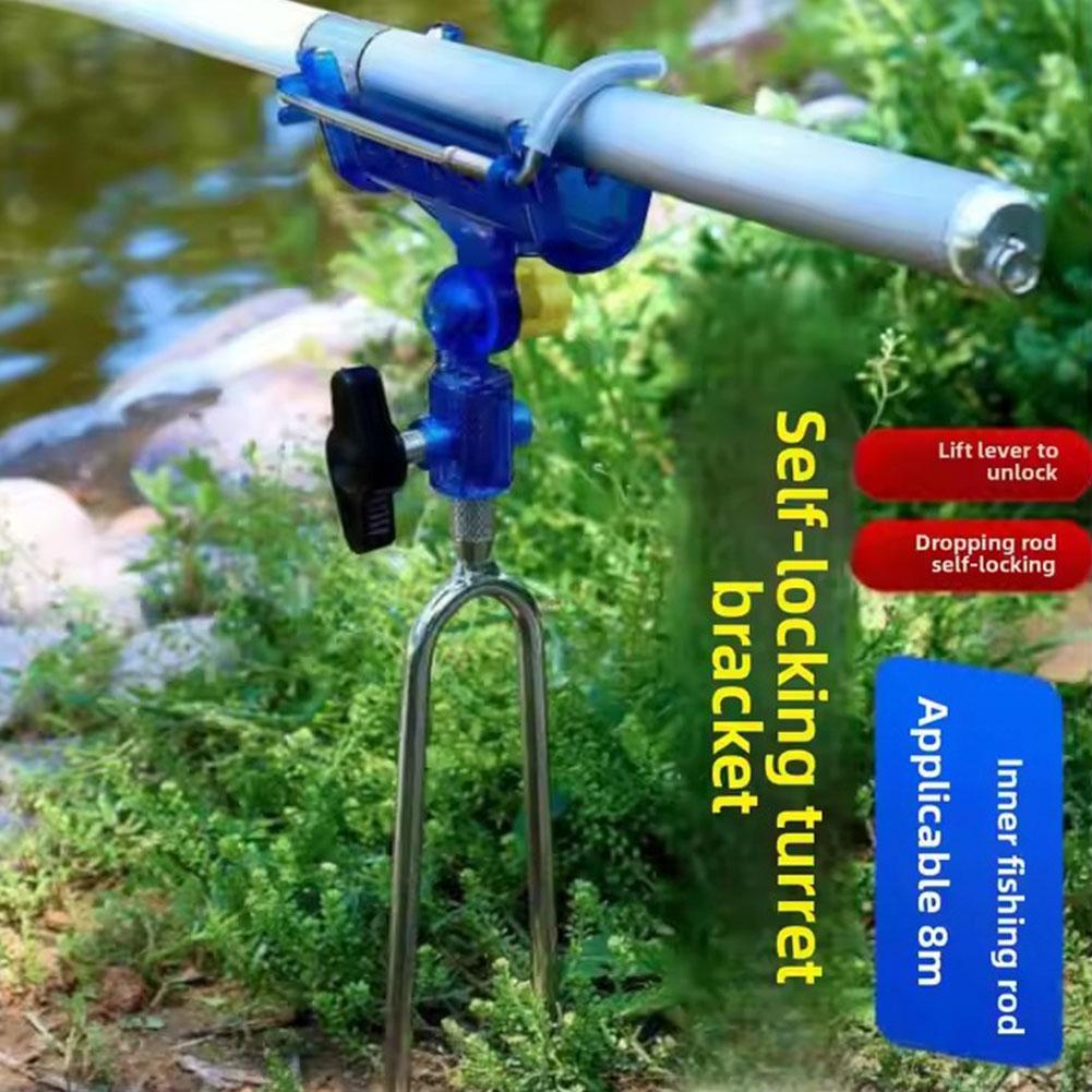Earthing Grounding Rod - Penyangga Joran Pancing Universal, Dapat Disesuaikan,