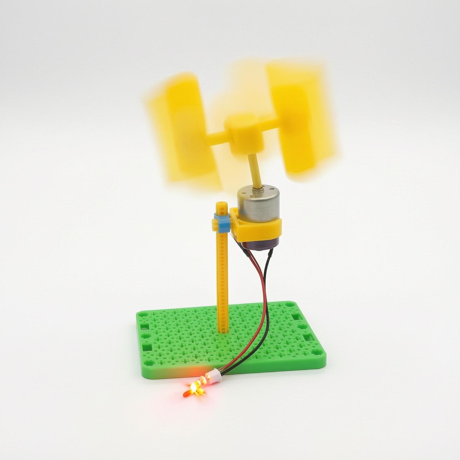 Wind Turbine Generator - Kit Generator Angin Vertikal DIY Kecil