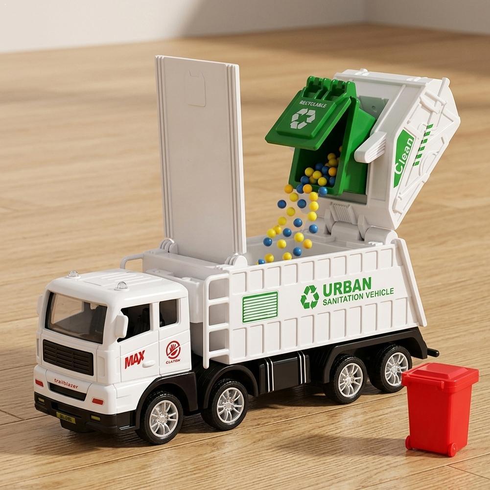 Renewable Energy Model - Mainan Truk Sampah Inersia Kendaraan Sanitasi