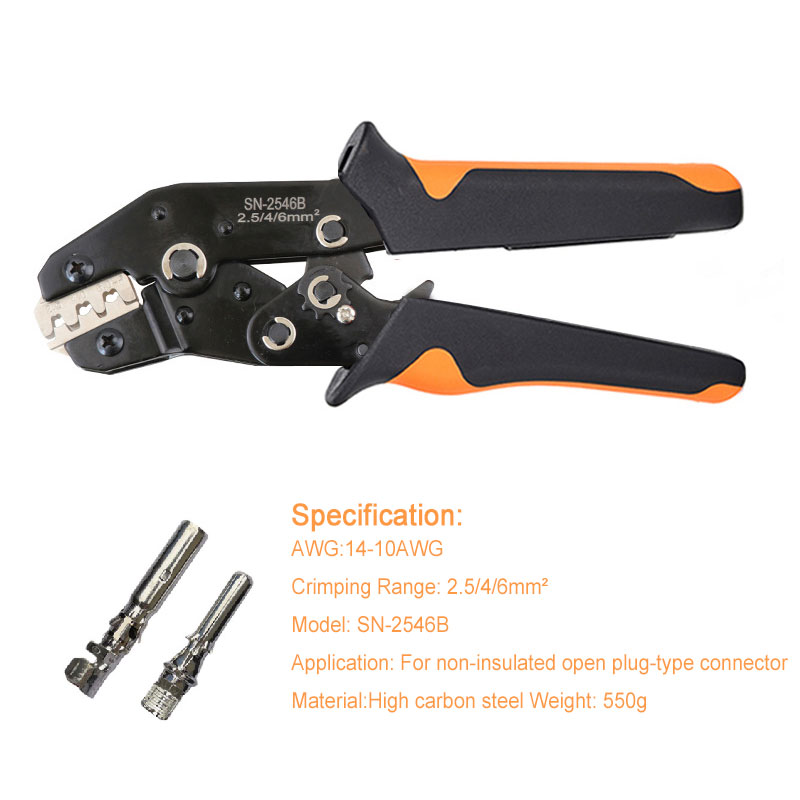 SN-2546B Solar PV Konektor Cri - Mc4 Crimping Tool ulasan dan harga