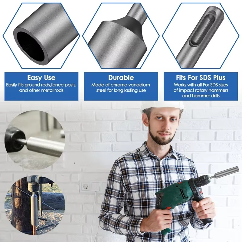 Ground Rod Driver Earth 20mm H - Earthing Grounding Rod ulasan dan harga