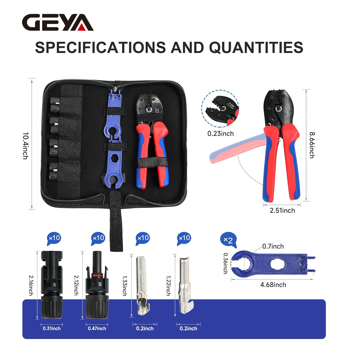 Peralatan Crimping Solar PV, K - Mc4 Crimping Tool ulasan dan harga