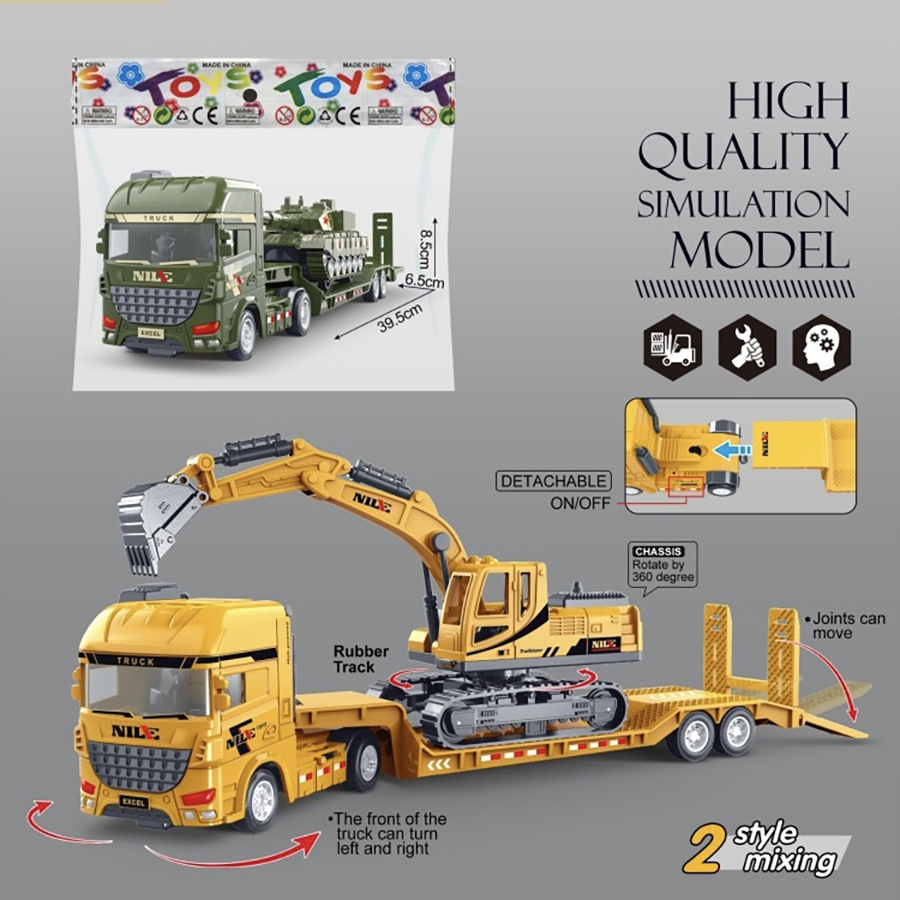 2pcs Set Kendaraan Pengangkut  - Renewable Energy Model ulasan dan harga