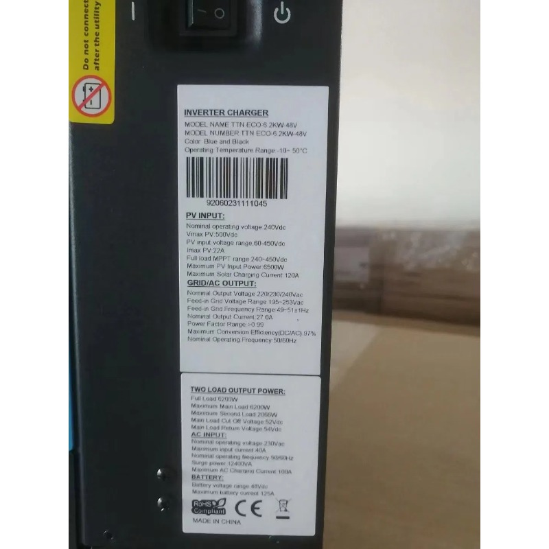 Inverter Surya Hibrida 3kw 5kw - Renewable Energy Is ulasan dan harga