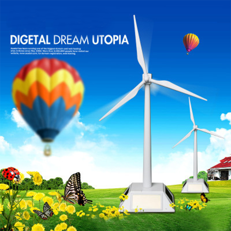 2 In 1 Solar Wind Generator Mo - Renewable Energy Model ulasan dan harga