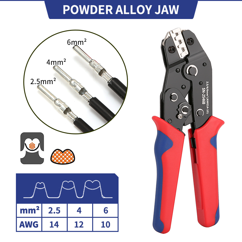 SN-2546B Tang konektor fotovol - Mc4 Crimping Tool ulasan dan harga